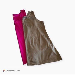 Sleeveless Dress Tanks 2-pack